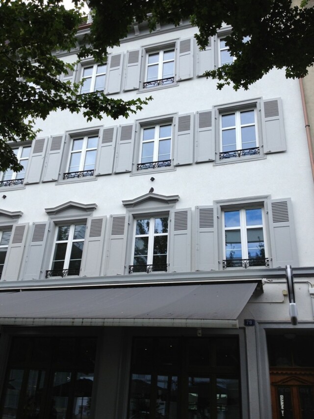 Aussenansicht RAP Residence Apartments Hotel du Commerce Basel: 04_We take you to the R79 Apartementhouse at Riehenring 79