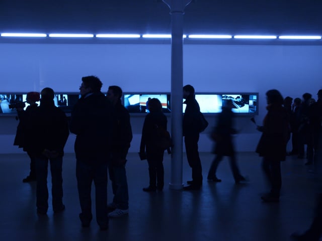 Die Museumsnacht im Museum für Gegenwartskunst Basel.