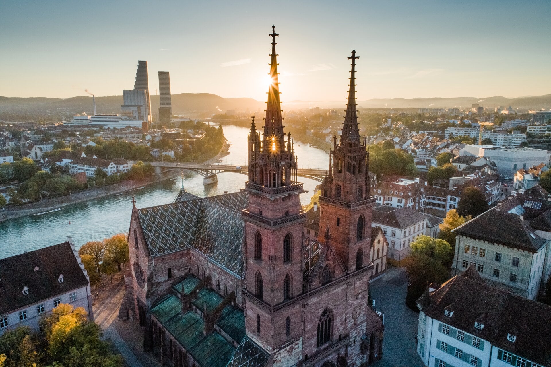 Historic landmark: Basel Cathedral (Münster). © Basel Tourismus, Julien Mayer