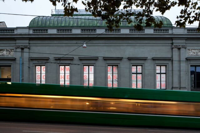 Aussenansicht des S AM Schweizerischen Architekturmuseums.