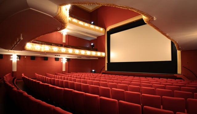 Das Kino Pathé Küchlin in der Steinenvorstadt.