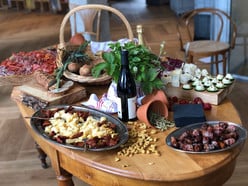 Essen im Unternehmen Mitte Basel.