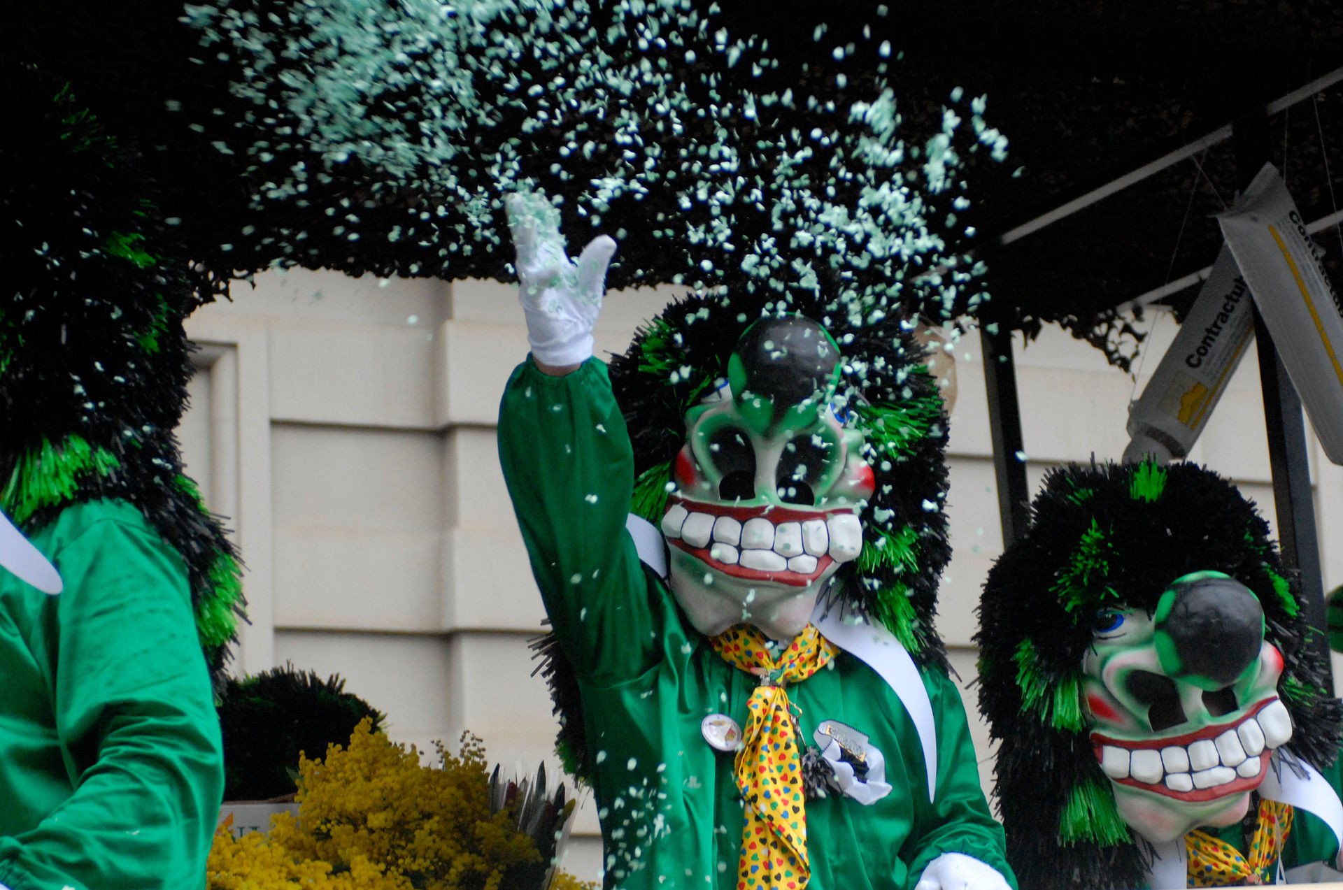 Der Cortege der Basler Fasnacht.