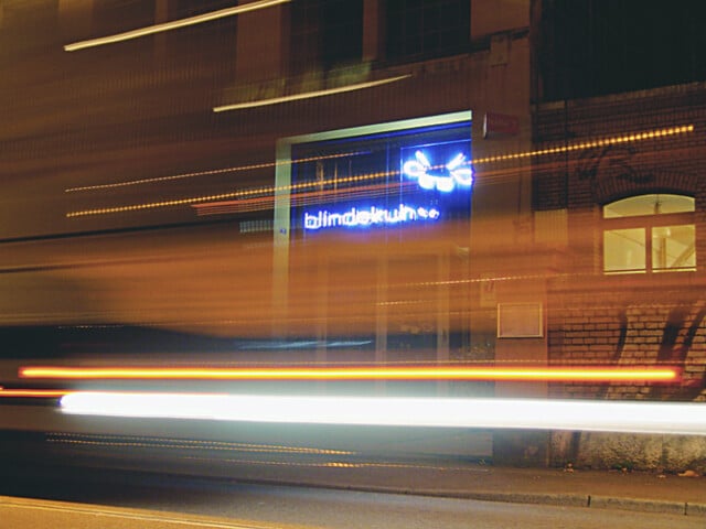 Das Dunkelrestaurant blindekuh in Basel.