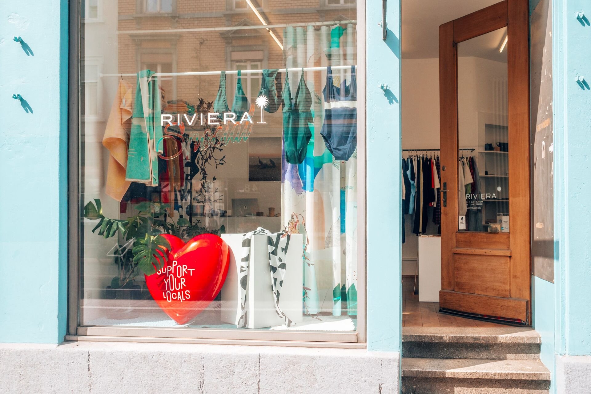 Garantiert fernab vom Mainstream: Das Riviera befindet sich in einem Kleinbasler Quartier voller Secondhand-Shops und Brockenhäuser, verpackungsfreien Läden und Concept Stores mit Fair Fashion.