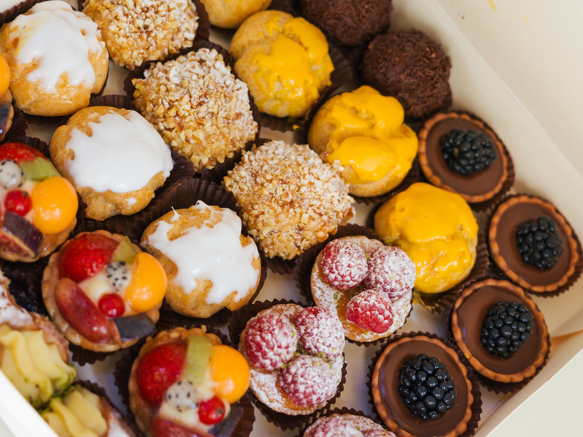 Italienische Patisserie-Spezialitäten. © Basel Tourismus, Oz Jacob Tabib