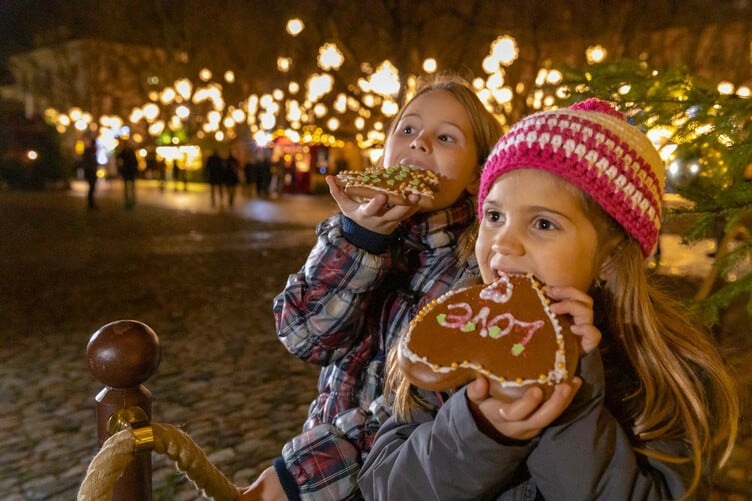 Der weihnachtliche Märchenwald auf dem Münsterplatz bietet Unterhaltung und spannende Aktivitäten für Kinder. // The Fairytale Forest on Münsterplatz offers exciting activities and entertainment for children of all ages.