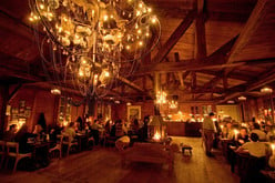 Das Restaurant Baracca Zermatt.