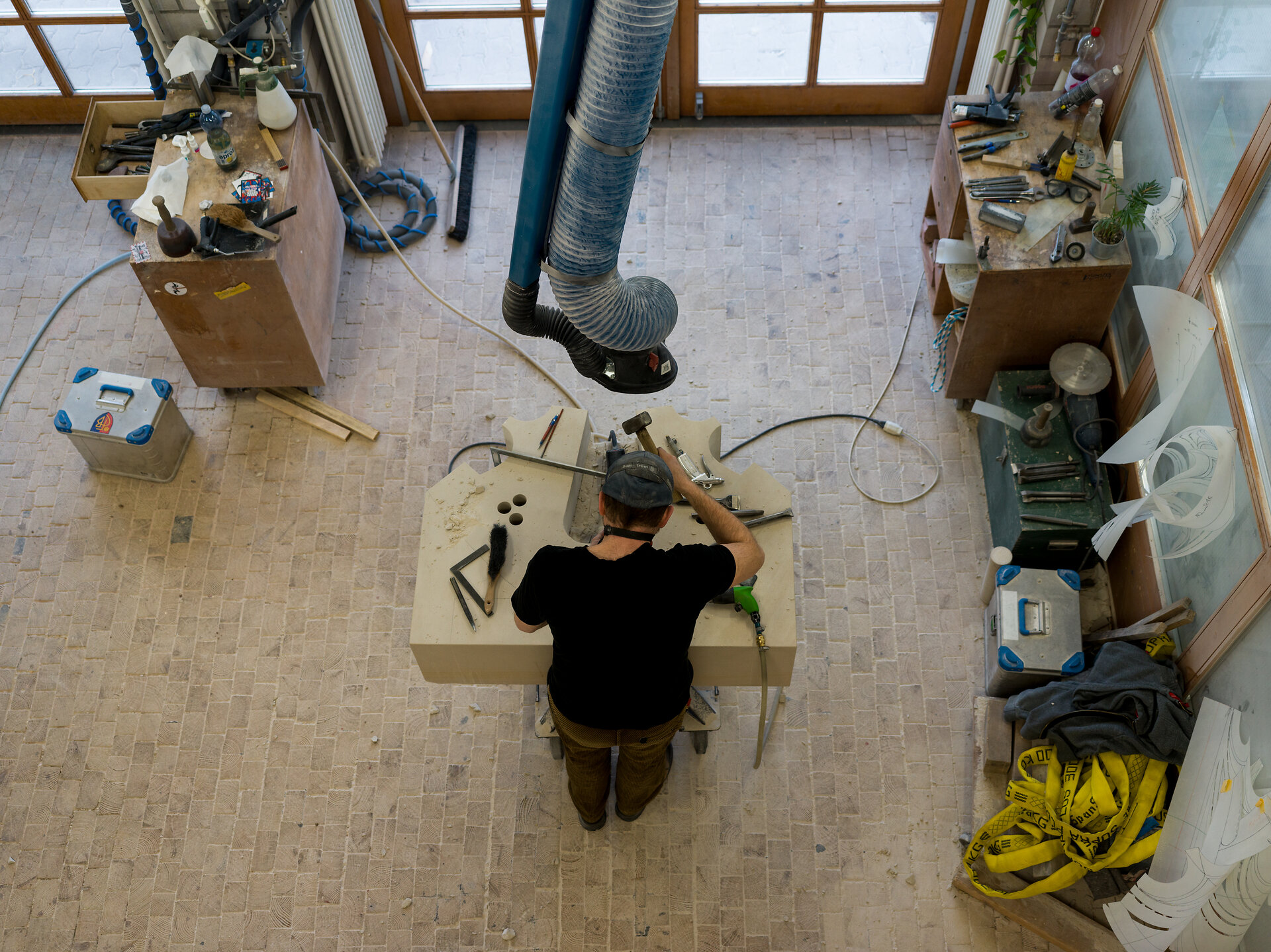 The workshop in St. Alban-Tal. © Basel Tourismus, Oz Jacob Tabib