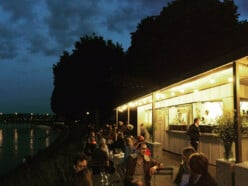 Die Saint Louis Buvette in Kleinbasel.