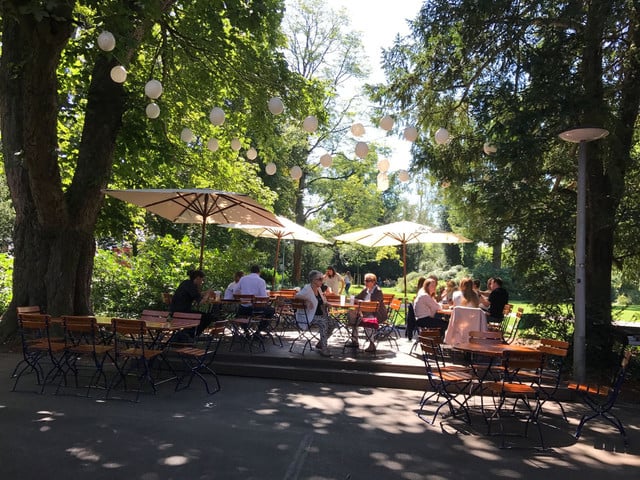 Das Schöpfli im Park im Solitude Park.