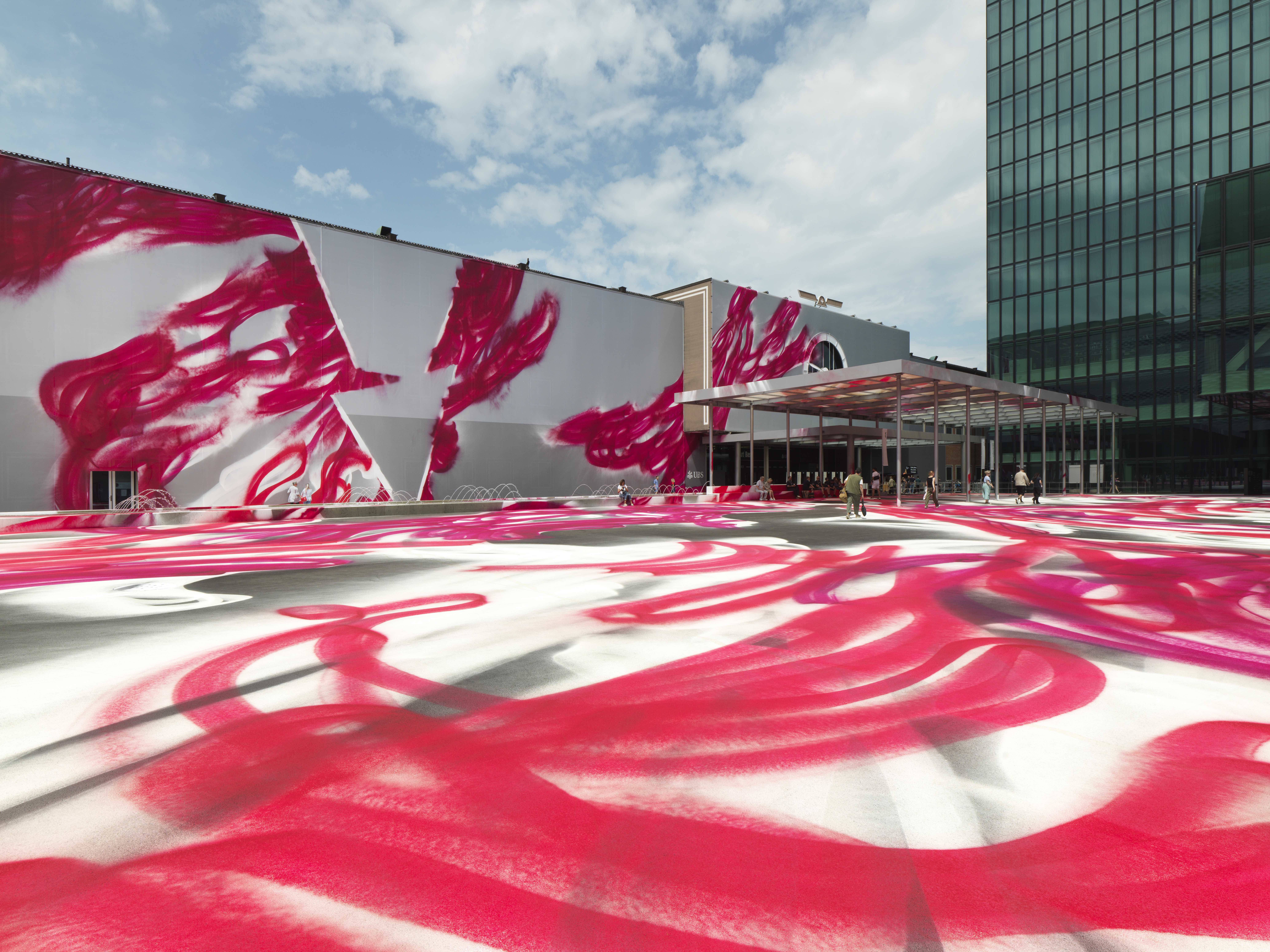 Kunstwerk Katharina Grosse