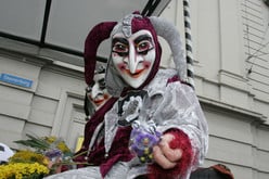 Der Cortege der Basler Fasnacht.