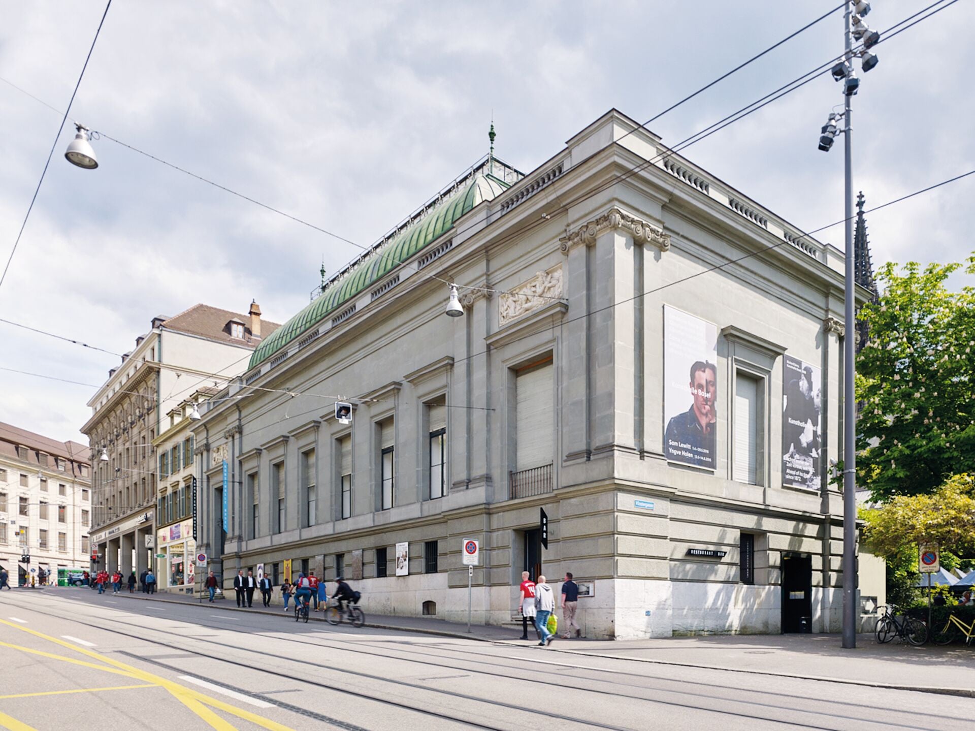 Kunsthalle Basel is a place where contemporary art is exhibited, discussed and reflected upon. © Yohan Zerdoun / Kunsthalle Basel