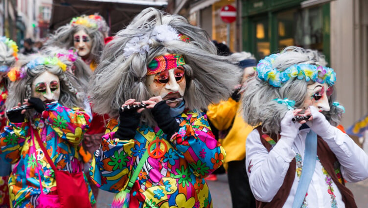 Basler Fasnacht 2018 Gaessle Mittwoch