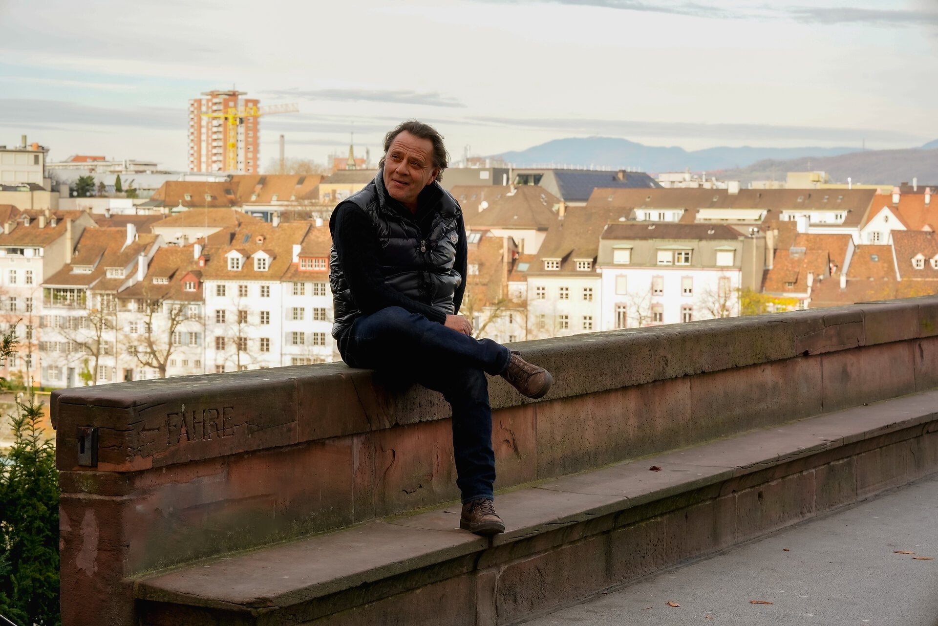 Heinz Margot nella sua città natale. © Basel Tourismus, Oz Jacob Tabib