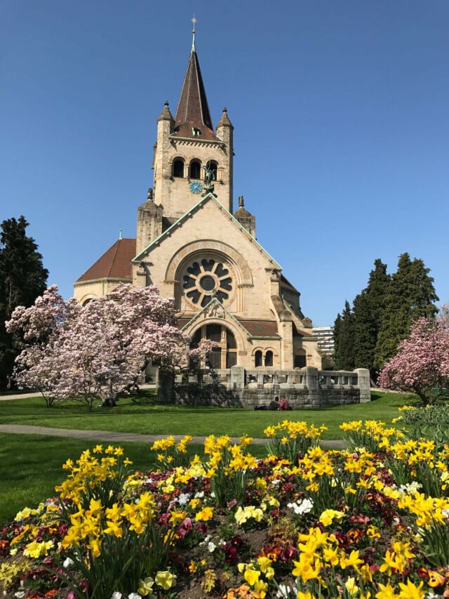 Die Pauluskirche in Grossbasel.